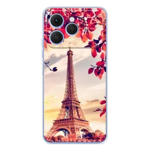 Чехол с Эйфелевой башней на Tecno Spark 40 (Paris photo)