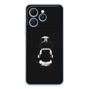 Чехол ДОБЕРМАН для Tecno Spark 40 (Пасть добермана)