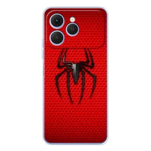 Чехол Супергерой Человека Паука на Tecno Spark 40 (Паук марвел)