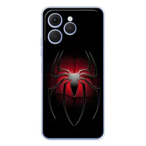 Чехол Супергерой Человека Паука на Tecno Spark 40 (Паук)