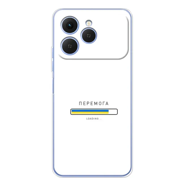 Чехол с рисунком «Перемога» для TECNO Spark 40 Чехол с рисунком «Перемога» для TECNO Spark 40