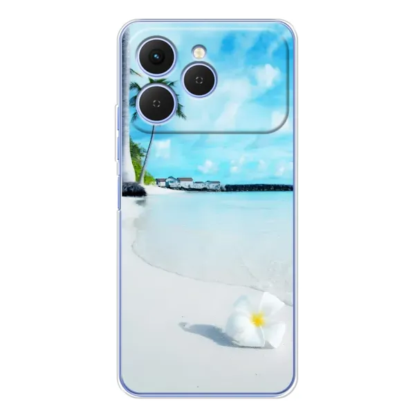 Чехол с рисунком «Пляж» для TECNO Spark 40 Чехол с рисунком «Пляж» для TECNO Spark 40