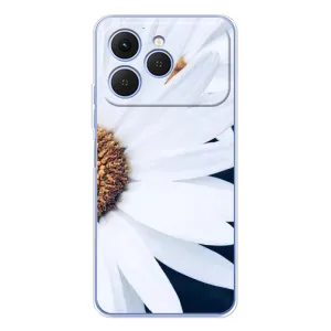 Чохол з ромашками на Tecno Spark 40 (Пів ромашки)