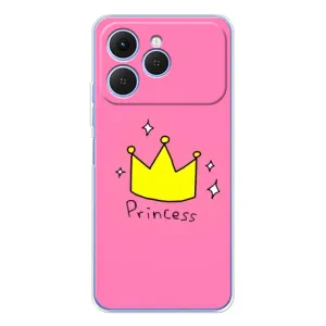 Чехол с рисунком «Princess» для TECNO Spark 40