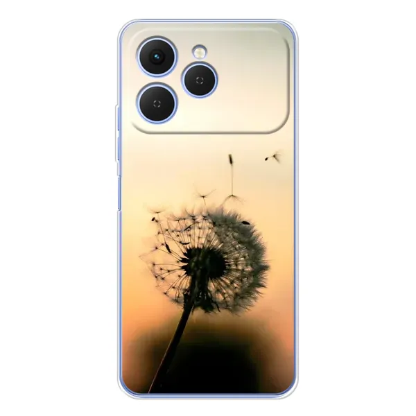 Чехол с рисунком «Роздумаханый одуванчик» для TECNO Spark 40 Чехол с рисунком «Роздумаханый одуванчик» для TECNO Spark 40