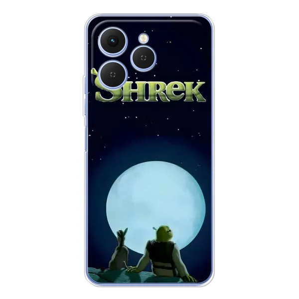 Чехол с рисунком «Шрек на луне» для TECNO Spark 40 Чехол с рисунком «Шрек на луне» для TECNO Spark 40