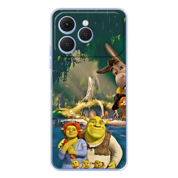 Чехол с рисунком «Шрек и Фиона» для TECNO Spark 40 Чехол с рисунком «Шрек и Фиона» для TECNO Spark 40