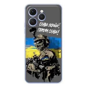 Патриотический Чехол для Tecno Spark 40 (Слава Украине)