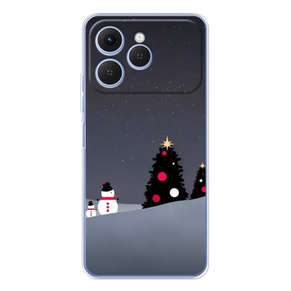 Чехол с рисунком «Снеговички» для TECNO Spark 40 Чехол с рисунком «Снеговички» для TECNO Spark 40