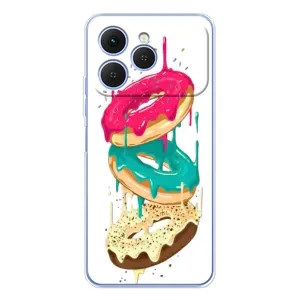 Чохол з зображенням смачної їжі для Tecno Spark 40 (Соковиті пончики)