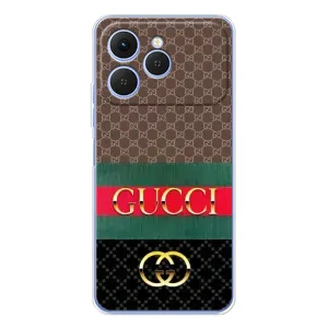 Чохли бренд ГУЧЧІ для Tecno Spark 40 (Стиль GUCCI)