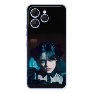 Чохол з картинкою Венсдей на Tecno Spark 40 (Танець Венсдей)