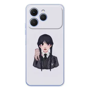 Чохол з картинкою Венсдей на Tecno Spark 40 (Річ Венсдей)