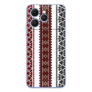Силиконовый Чехол на Tecno Spark 40 с картинкой Вышиванки (Вышиваночки)