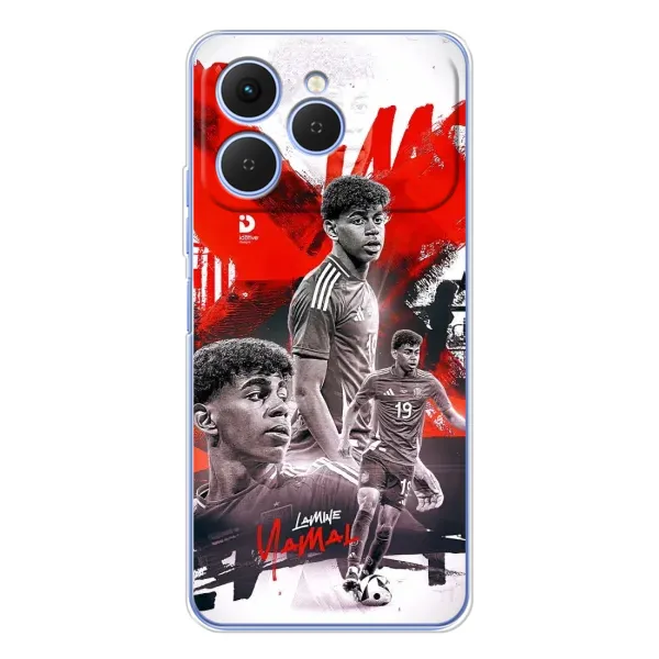 Чехол с рисунком «Ямаль 19» для TECNO Spark 40