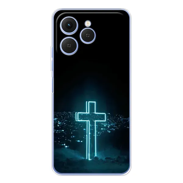 Чехол с рисунком «Яркий Крест» для TECNO Spark 40 Чехол с рисунком «Яркий Крест» для TECNO Spark 40