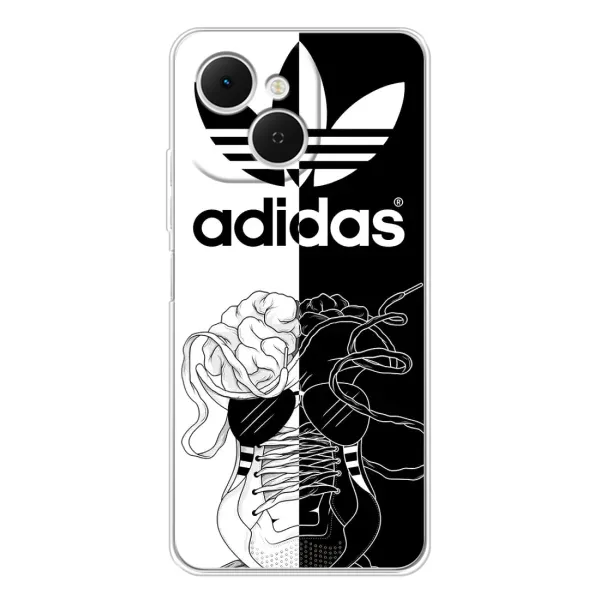 Чехол с рисунком «Adidas шнурки» для TECNO Spark 40C Чехол с рисунком «Adidas шнурки» для TECNO Spark 40C