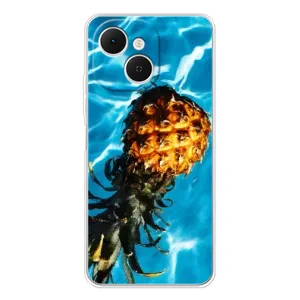 Чехол с изображением  вкусной еды для TECNO Spark 40C (Ананас)