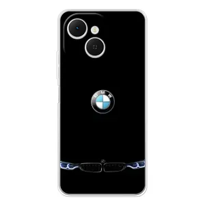 Силиконовый бампер с картинкой машины на TECNO Spark 40C (Черный BMW)