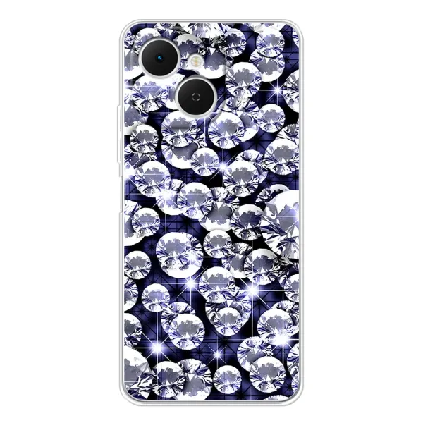Чехол с рисунком «Бриллианты» для TECNO Spark 40C Чехол с рисунком «Бриллианты» для TECNO Spark 40C