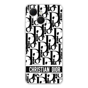 Чехол (Dior, Prada, YSL, Chanel) для TECNO Spark 40C (Christian Dior)