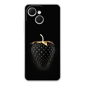 Чехол с изображением  вкусной еды для TECNO Spark 40C (Чёрная клубника)