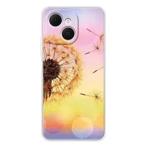 Силиконовый Чехол с одуванчиками на TECNO Spark 40C (Цветок-одуванчик)