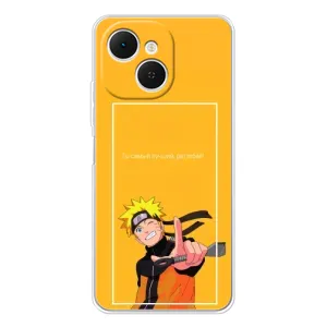 Чехлы с принтом Наруто на TECNO Spark 40C (Даттебаё)