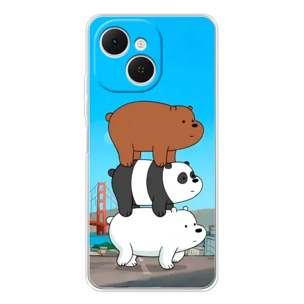 Чехол с рисунком «Друзья» для TECNO Spark 40C