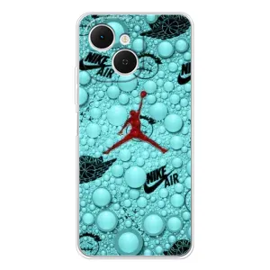 Силиконовый Чехол Nike Air Jordan на ТЕКНО Спарк 40С (Джордан Найк)