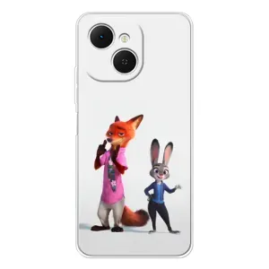 Силіконовий чохол з принтом Зоотрополіс для TECNO Spark 40C (Джуді і Нік)