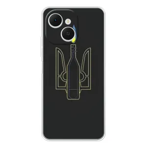 Чехол с картинкой (Патриотический ГЕРБ) на TECNO Spark 40C