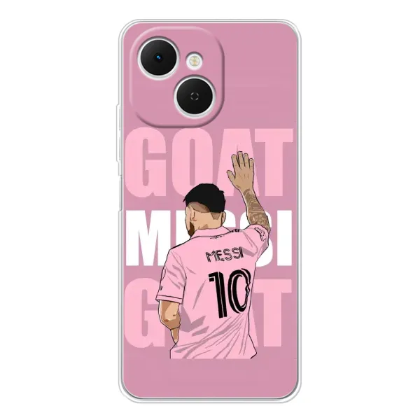 Чехол с рисунком «GOAT MESSI» для TECNO Spark 40C