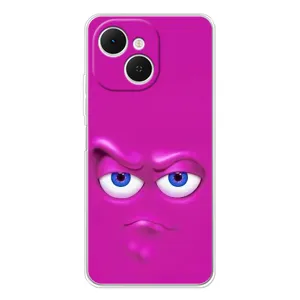 Силиконовые Чехлы (смешные стикеры) для TECNO Spark 40C (Хитрая мордочка)