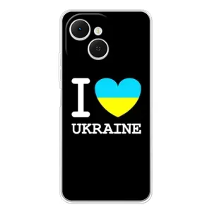 Чохол з Українською символікою на ТЕКНО Спарк 40С (I Love Ukraine)
