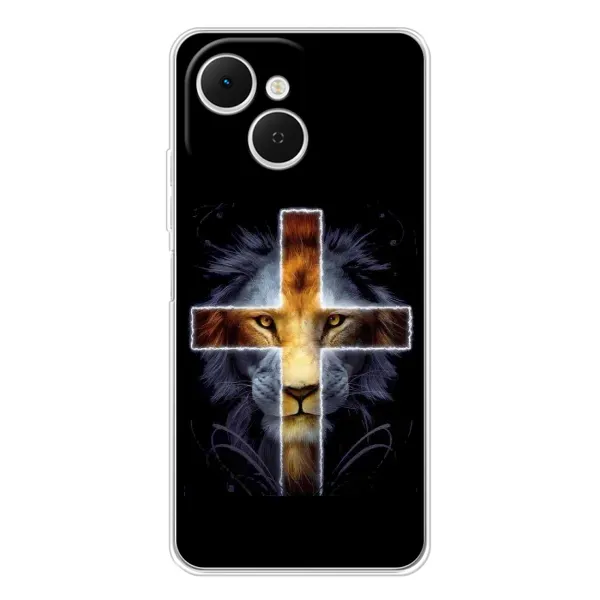 Чехол с рисунком «Иисус Лев» для TECNO Spark 40C
