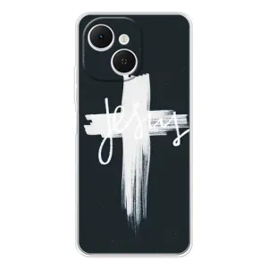 Чехлы для ТЕКНО Спарк 40С (Крест Иисуса) (Jesus)