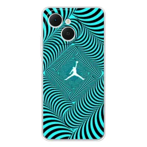 Силиконовый Чехол Nike Air Jordan на ТЕКНО Спарк 40С (Jordan)