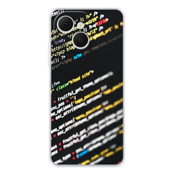 Чохол з малюнком «Код» для TECNO Spark 40C Чохол з малюнком «Код» для TECNO Spark 40C