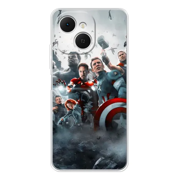 Чехол с рисунком «Команда марвел» для TECNO Spark 40C