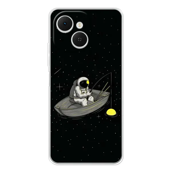 Чехол с рисунком «Космонавт на рыбалке» для TECNO Spark 40C Чехол с рисунком «Космонавт на рыбалке» для TECNO Spark 40C