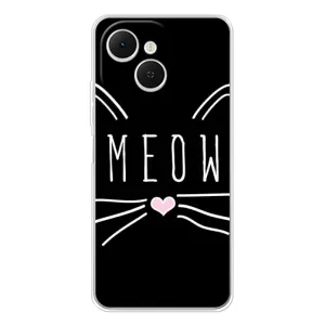 Бампер с изображением Котиков для ТЕКНО Спарк 40С (КОТИК MEOW)