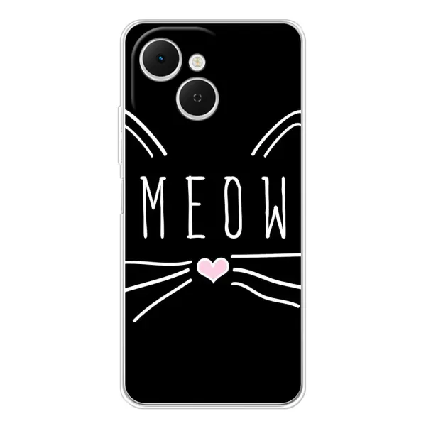 Чехол с рисунком «КОТИК MEOW» для TECNO Spark 40C Чехол с рисунком «КОТИК MEOW» для TECNO Spark 40C