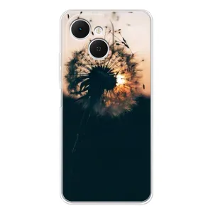 Силиконовый Чехол с одуванчиками на TECNO Spark 40C (Красивый одуванчик)