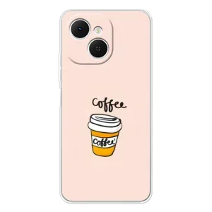 Чехол с изображением  вкусной еды для TECNO Spark 40C (Кружка кофе)