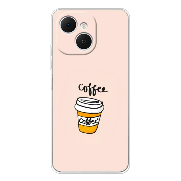 Чехол с рисунком «Кружка кофе» для TECNO Spark 40C Чехол с рисунком «Кружка кофе» для TECNO Spark 40C