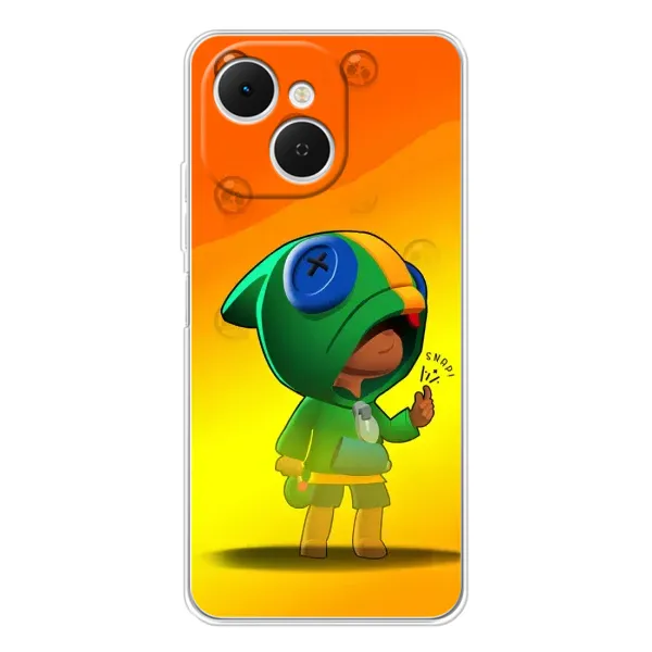 Чехол с рисунком «LEON в кофте» для TECNO Spark 40C