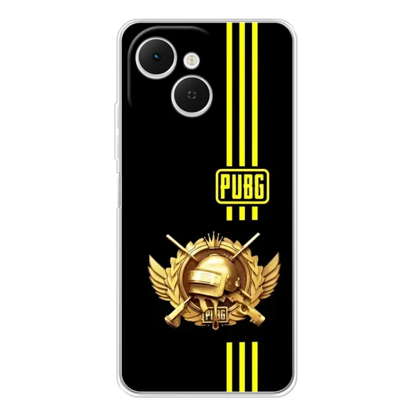 Чехол с рисунком «Лого PUPG» для TECNO Spark 40C