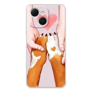 Чехол (ТПУ) Милые собачки для TECNO Spark 40C (Любовь к собакам)