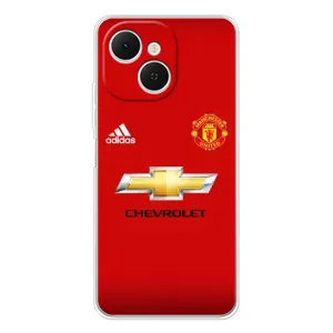 Силиконовые Чехлы принт Футбол на TECNO Spark 40C (Man United)
